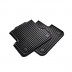 Premium Rubber Floor Mats (A6 A7 C7, Black, Rear) - 4G0061511041