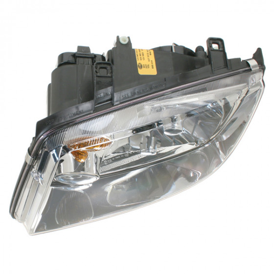 Headlight Assembly (Jetta Mk4, w/Fog, Amber Turn, Left) - 1J5941017BH
