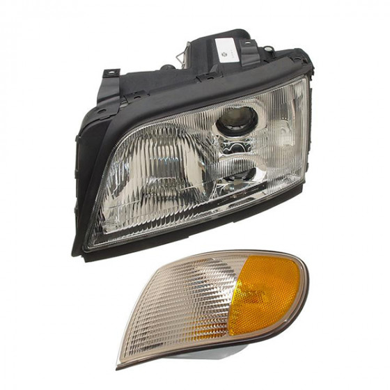 Headlight Assembly (A6 S6 C4, Left) - 4A0941003BF
