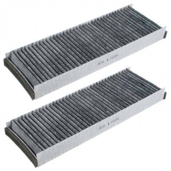 Cabin Filter (A6 S6 R8, Charcoal, Set of 2) - 4F0898438C