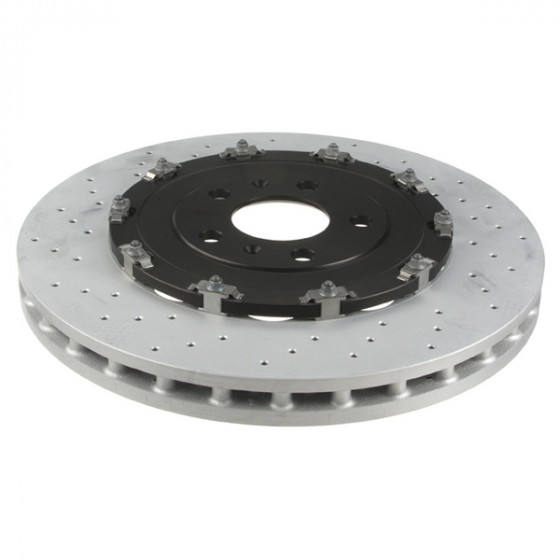 Brake Rotor (Front, Cross-Drilled, 365x34, Brembo) - 8E0615301AB