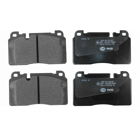 Brake Pad Set (Front, D1663, OEM) - 8R0698151L