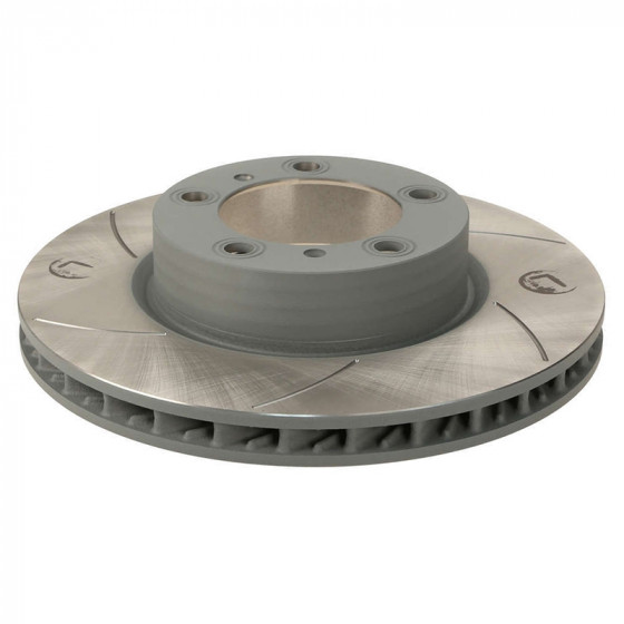 Brake Rotor (Boxster Cayman 981 Base 2.7L, Slotted, Front Left) - 98135140101