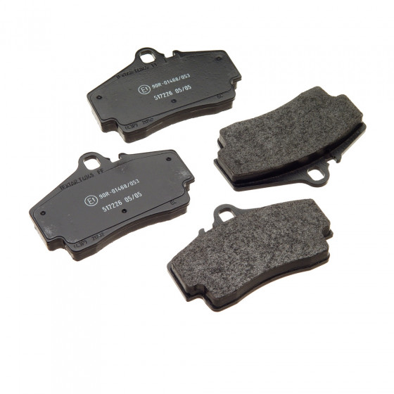 Brake Pad Set (Rear, D738, OEM) - 98635293910