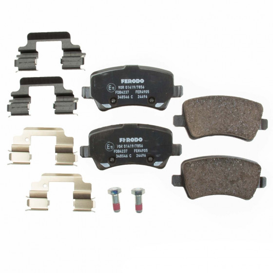 Brake Pad Set (Range Rover Evoque, LR2, S60, S80, V60, V70, XC60, XC70, Rear) - LR043714