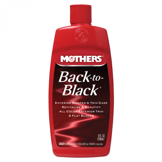 Mothers Back-to-Black Trim Care (8 oz) - 06108