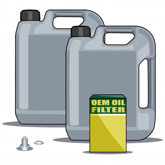 Oil Change Kit (A8 D2, 1997-1999) - 077198563