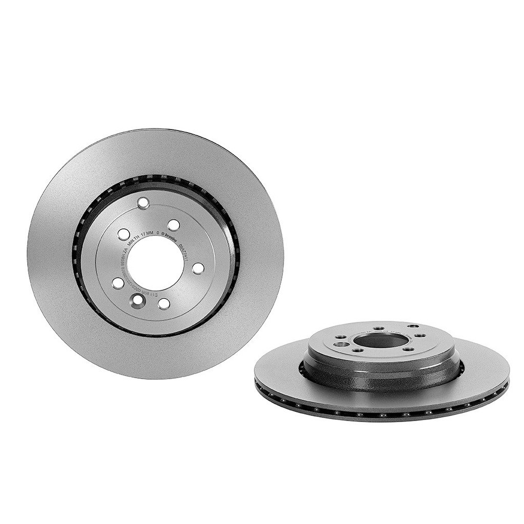 EBCT Grooved Rear Brake Discs Range Rover Sport L320 5.0 Supercharged 09 > 13 