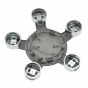 Wheel Cap (Grey Metallic) - 4F0601165N