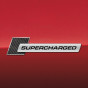 Carbon Fiber "Supercharged" Badge - 4F0853601