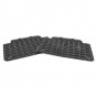 Premium Rubber Floor Mats (Q7 4L, Black, Rear) - 4L0061511041